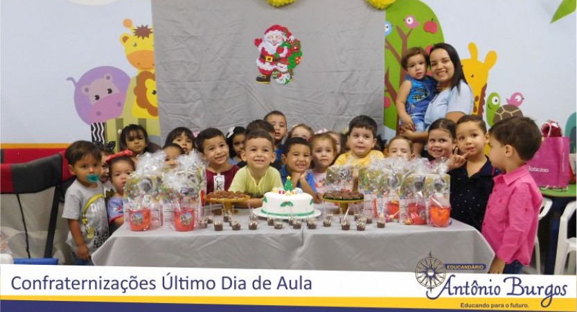                 O encerramento do ano letivo aconteceu em alto estilo nesta quinta-feira 21 de dezembro. Em clima de confraternização, pais, alunos e